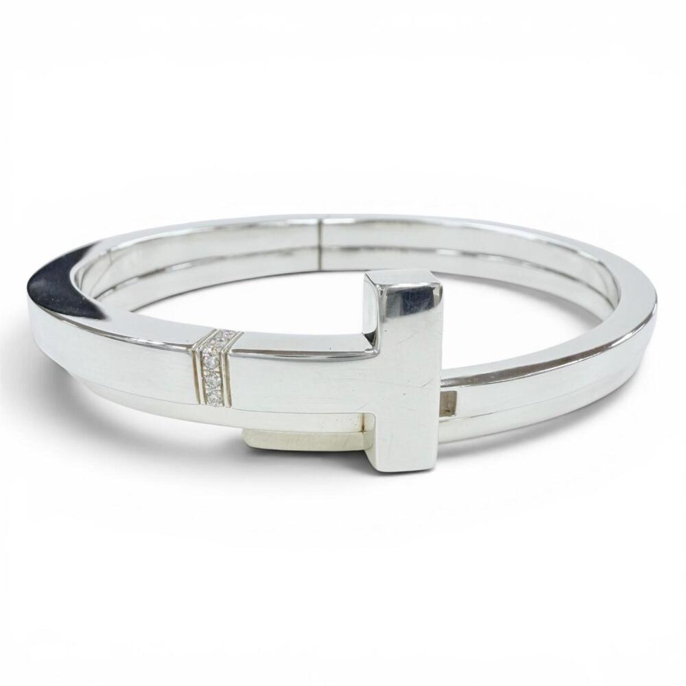 TIFFANY Silver Diamond Bracelet